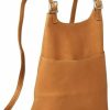 Backpack Handbags | Le Donne Le Donne Leather Women'S Slim Sling Backpack Premium Full-Grain Colombian Vaquetta Leather Backpack, 12\" X 4\" X 9\", Tan