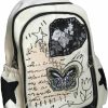 Backpack Handbags | TIMMOR MAGIC Timmor Magic Women'S Y2K Backpack Fashion Star Backpack Y2K Cyber Bag With Butterfly Embroidered Graphic Bag Gothic Vintage (Style2-White)