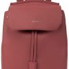 Backpack Handbags | Matt & Nat Matt & Nat Vegan Handbags, Mumbai Backpack, Lychee (Red) - Designer Purses & Bags, Men & Women, Cruelty-Free, Animal Free