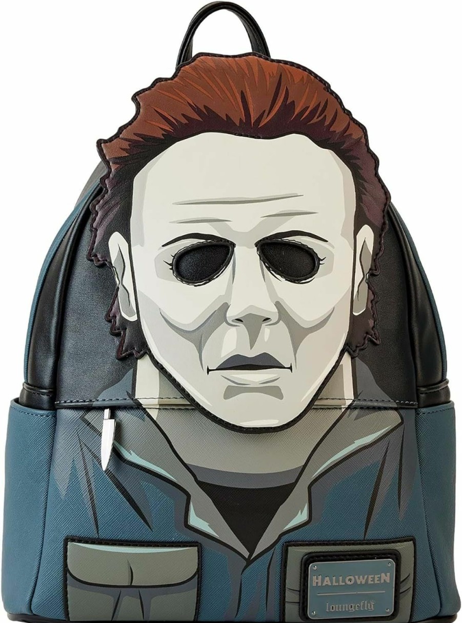 Backpack Handbags | Loungefly Loungefly Halloween Michael Myers Mask Cosplay Mini Backpack