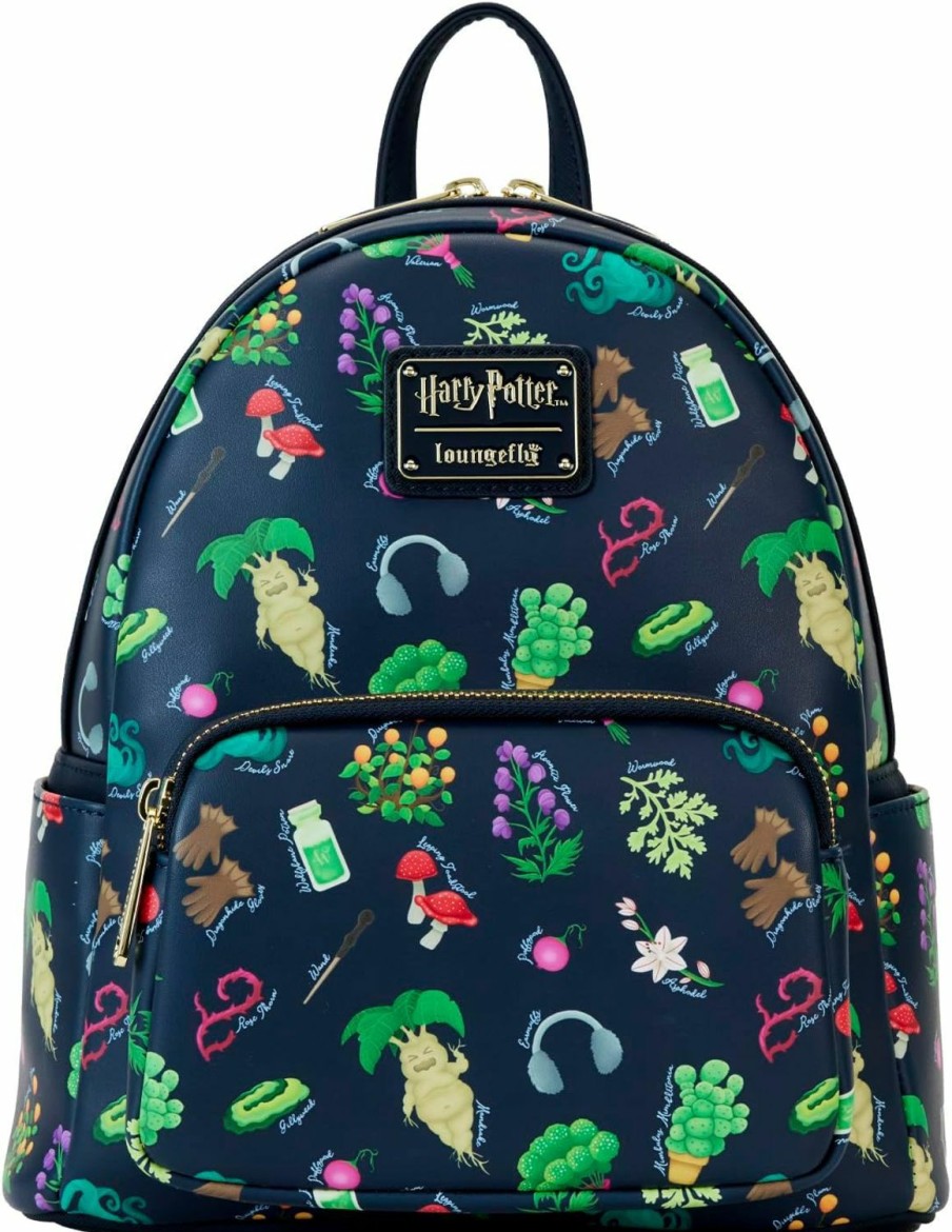 Backpack Handbags | Loungefly Loungefly Harry Potter Herbology Mini Backpack Shoulder Bag Handbag Faux Leather