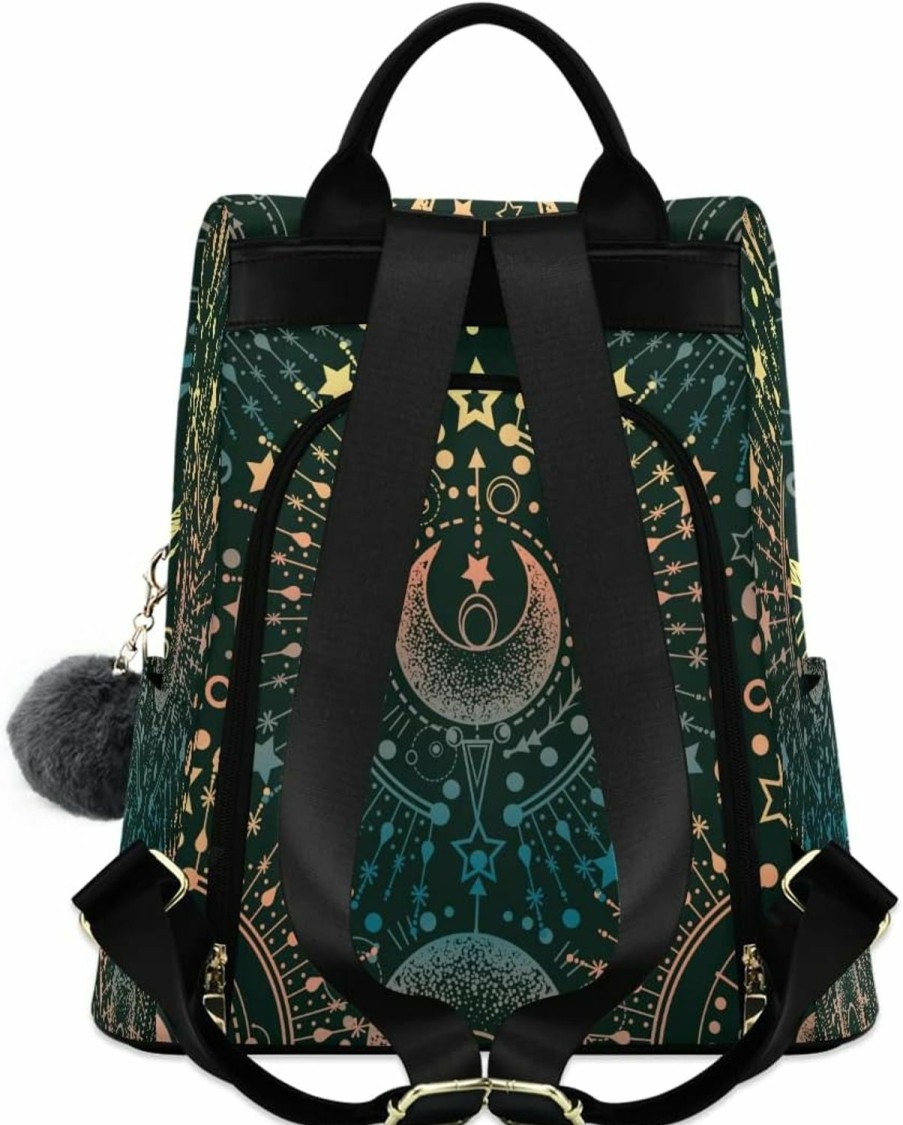 Backpack Handbags | ALAZA Alaza Black Star Constellations Women Backpack Anti Theft Back Pack Shoulder Fashion Bag Purse