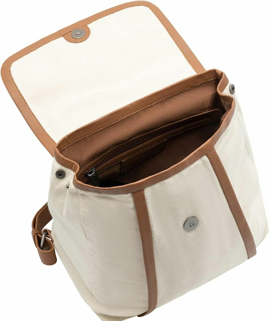 Backpack Handbags | elmwood Elmwood Women'S Classic, Brown/Beige, One Size