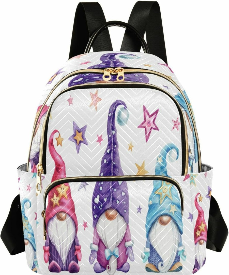 Backpack Handbags | senya Senya Fashion Backpack Mini Backpack Purse Casual Daily Backpack Magic Gnomes For Travel For College Work