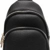 Backpack Handbags | JRNDNIUO Jrndniuo Small Sling Bag For Women Pu Leather Sling Purses For Women Crossbody Sling Backpack Fashion Chest Bag