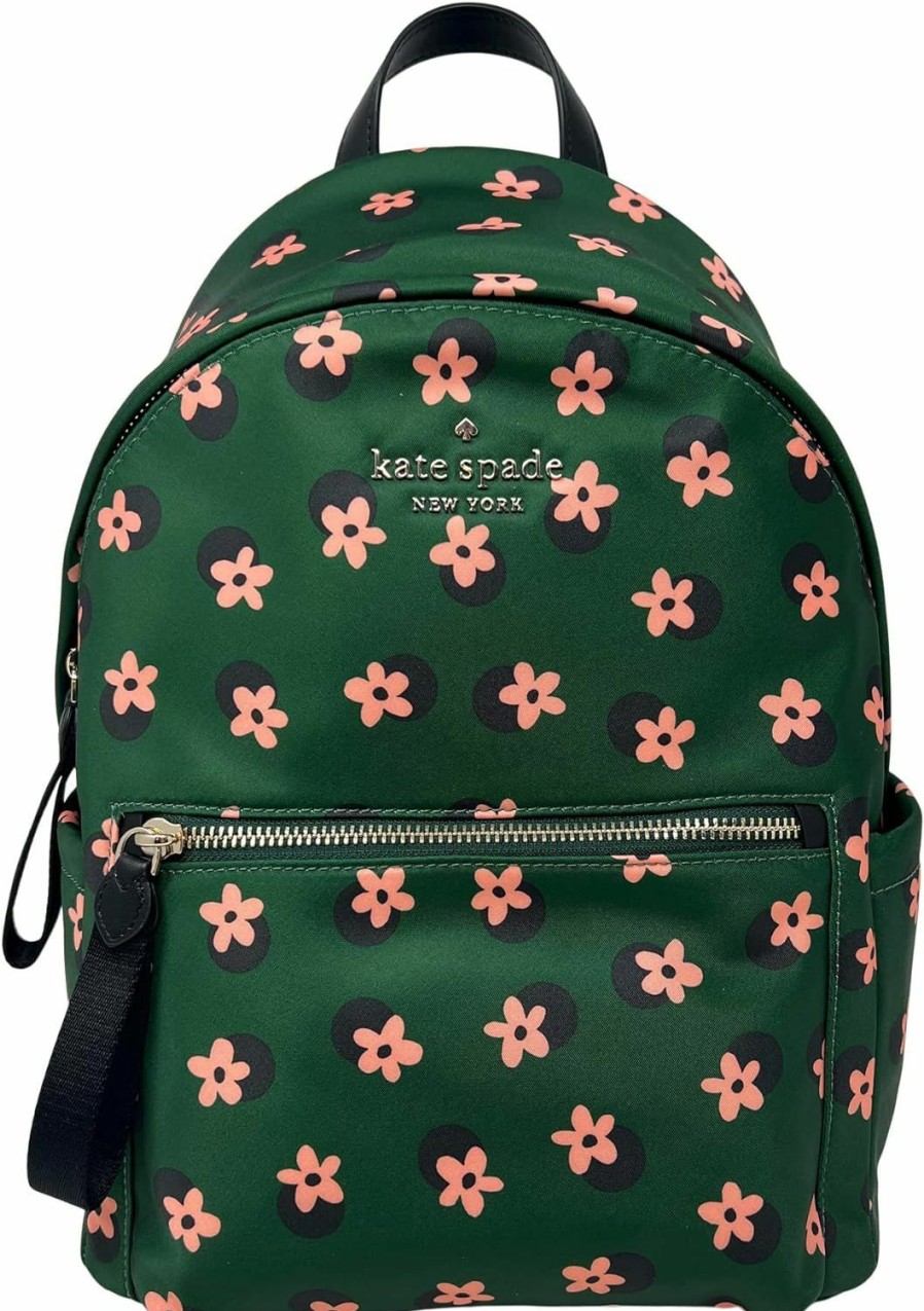 Backpack Handbags | Kate Spade New York Kate Spade New York Chelsea Medium Floral Nylon Backpack, Green/Multi (K8123-300)