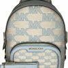 Backpack Handbags | Michael Kors Michael Kors Jaycee Md Backpack Bundled With Sm Tz Coinpouch Wallet Purse Hook (Vista Blue Signature Mk)