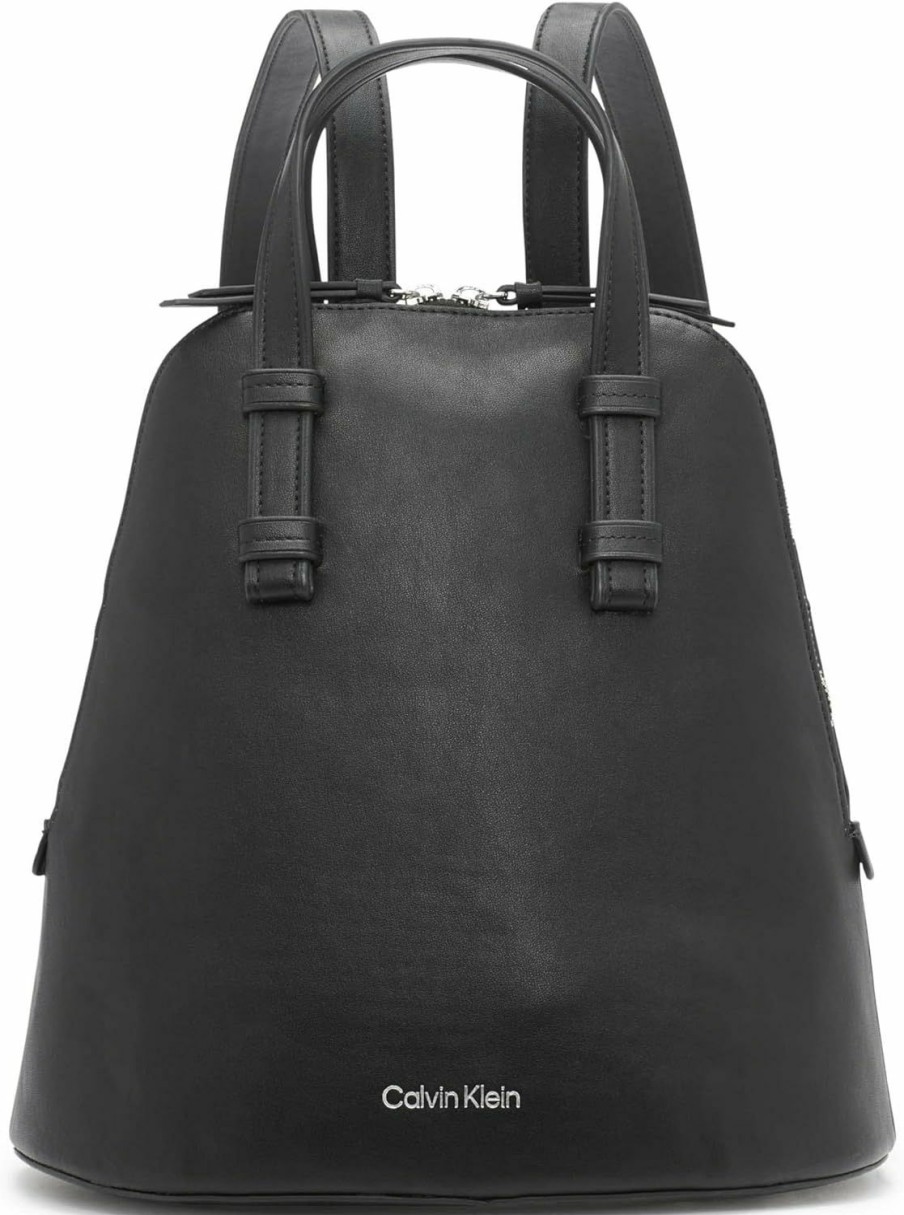 Backpack Handbags | Calvin Klein Calvin Klein Women'S Zina Zip Around Backpack, Pelican, One Size