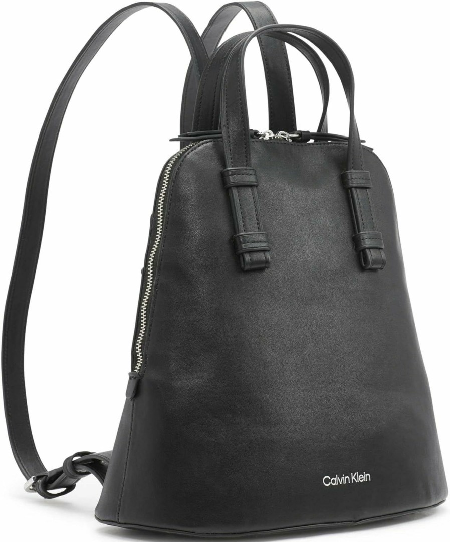 Backpack Handbags | Calvin Klein Calvin Klein Women'S Zina Zip Around Backpack, Pelican, One Size