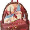 Backpack Handbags | Loungefly Loungefly Harry Potter Hogwarts Fall Leaves Mini Backpack