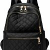 Backpack Handbags | PAOIXEEL Paoixeel Small Lightweight Backpack Purse For Women Water-Resistant, Anti-Theft Mini Backpack, Black, Medium