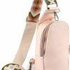 Backpack Handbags | EssFeeni Essfeeni Leather Sling Bag For Women Crossbody Backpack Small Shoulder Chest Day Pack Waterproof Cross Body Purse