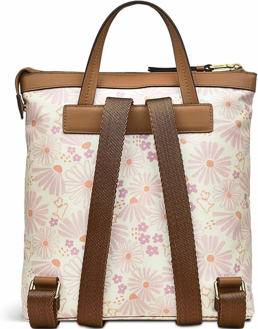 Backpack Handbags | RADLEY Radley London Blooms - Responsible - Small Ziptop Backpack