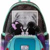 Backpack Handbags | MicWholesale Mouse Loungefly Disney Mickey & Minnie Date Night Drive-In Lenticular Mini Backpack