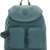 Backpack Handbags | Kipling Kipling Women'S Fiona Medium, Adjustable Straps, Flap Closure, Top Carry Handle, Backpack, Bluemist T, 13.25''L X 13.25''H X 6''D