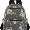 Backpack Handbags | senya Senya Vintage Ocean Sea Turtle Women Backpack Purse Travel Daypack Shoulder Bag