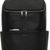 Backpack Handbags | Matt & Nat Matt & Nat Vegan Handbags Brave Backpack, Black (Black) - Designer Purses & Bags, Men & Women, Cruelty-Free, Animal Free