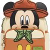 Backpack Handbags | Loungefly Loungefly Disney Mickey Mouse Adventureland Cosplay Womens Double Strap Shoulder Bag Purse