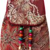 Backpack Handbags | Fionling Women Ladies Fashion Canvas Embroidery Ethnic Style Phoenix Sequin Large Capacity Peacock Zipper Backpack