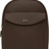 Backpack Handbags | Matt & Nat Matt & Nat Vegan Handbags, Harlem Backpack, Chocolate (Brown) - Designer Purses & Bags, Cruelty-Free, Animal Free, Recycle