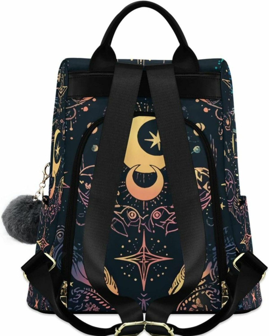 Backpack Handbags | ALAZA Alaza Galaxy Colorful Mandala Backpack Purse For Women Anti Theft Fashion Back Pack Shoulder Bag