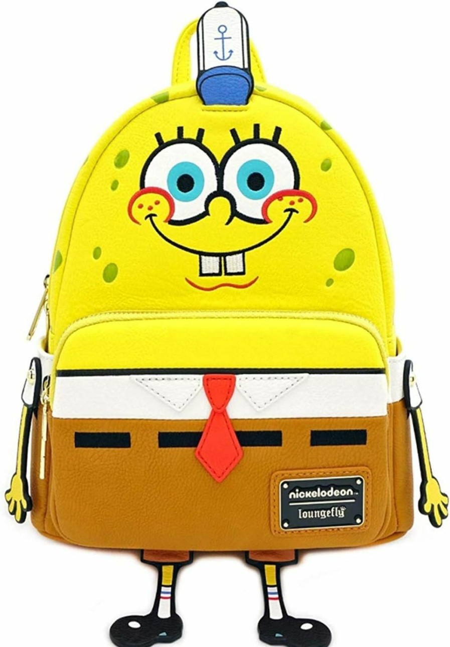 Backpack Handbags | Loungefly Loungefly X Spongebob Squarepants 20Th Anniversary Mini Backpack (One Size, Yellow Multi)