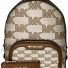 Backpack Handbags | Michael Kors Michael Kors Jaycee Md Backpack Bundled With Sm Tz Coinpouch Wallet Purse Hook (Luggage Signature Mk)