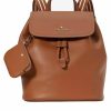 Backpack Handbags | Kate Spade New York Kate Spade New York Women'S Rosie Pebbled Leather Medium Flap Backpack, Warm Gingerbread