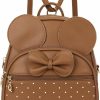 Backpack Handbags | KL928 Kl928 Girls Mini Backpack Bowknot Polka Dot Cute Daypacks Convertible Shoulder Bag Purse For Women (Black)