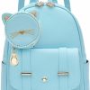 Backpack Handbags | I IHAYNER I Ihayner Women Fashion Backpack Mini Backpack Purse For Women Satchel Bag Cute Leather Small Backpack Purse With Kitty Purse