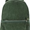 Backpack Handbags | Hoce Hoce Corduroy Backpack Purse Rucksack Daypack With Anti-Theft Back Pocket For Women, Dark Green