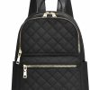 Backpack Handbags | IHAYNER Ihayner Backpack Purse For Women Nylon Casual Backpacks Quilted Pattern Small Daypack Shoulder Bags