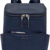 Backpack Handbags | Matt & Nat Matt & Nat Vegan Handbags, Brave Mini Backpack, Allure (Blue) - Designer Purses & Bags, Cruelty-Free, Animal Free, Recycled