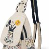 Backpack Handbags | AULUDA Auluda Ladys Convertible Sling Bag, Hand Craft Artisan Purse, Beautiful Canvas Premium Casual Day Mini Backpack For Women (Vase)