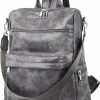 Backpack Handbags | FOXLOVER Foxlover Womens Backpack Purse Ladies Large Vegan Leather Travel Convertible Anti Theft Backpack