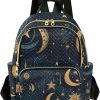 Backpack Handbags | Bolaz Small Backpack Purse For Women, Ethnic Stars Moons Travel Bag Casual Daypack Shoulder Bag