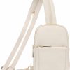 Backpack Handbags | UTO Uto Large Sling Bag For Women Crossbody Trendy Chest Belt Bag Convertible Backpack Purse With Wide Shoulder Zip Straps 1259