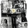 Backpack Handbags | Mizuba Michelle Obama Magazine Cover Collage Convertible Backpack Crossbody Bag Womens Fashion Purse Obama Satchel Bag (#B-Multi/Black)