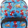 Backpack Handbags | Fast Forward New York Fast Forward New York Marvel Spiderman Mini Backpack For Women -- Canvas Purse Shoulder Bag Adults, Teens