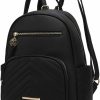 Backpack Handbags | MKF Collection Mkf Collection Backpack For Women, Vegan Leather Daypack Top-Handle Ladies Fashion Daily Pocketbook Bag Purse