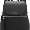 Backpack Handbags | Calvin Klein Calvin Klein Reyna Novelty Key Item Flap Backpack