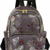 Backpack Handbags | ALAZA Alaza Vintage Plants Butterfly Women'S Backpack Purse Causal Daypack Work Travel College Business Trip Bag Shoulder Bag