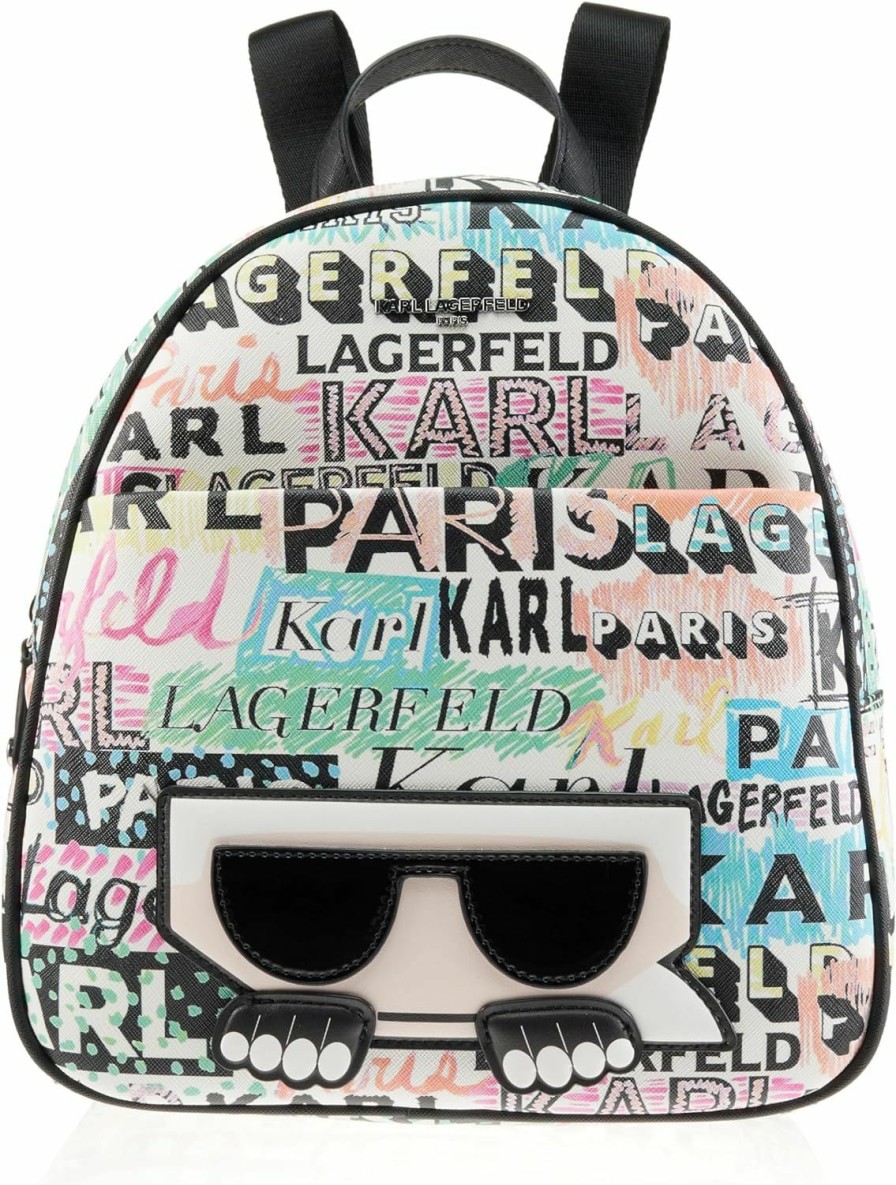 Backpack Handbags | Karl Lagerfeld Paris Karl Lagerfeld Paris Maybelle Backpack Handbag, Pastel Mlti