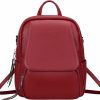 Backpack Handbags | ALTOSY Altosy Mini Genuine Leather Backpack For Women Convertible Backpack Purse Shoulder Handbag Crossbody Bag 4 In 1 To Carry