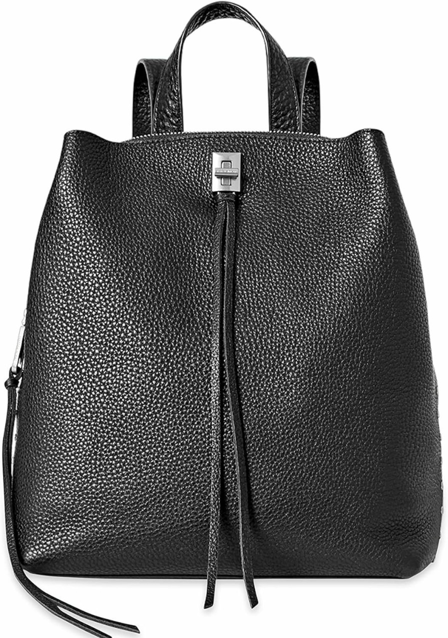 Backpack Handbags | Rebecca Minkoff Rebecca Minkoff Darren Backpack Women'S Leather Backpack, Fashion Backpack For Women, Adjustable Shoulder Strap, Chic Backpack Purse, Fashion Designer Backpack