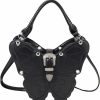 Backpack Handbags | Nite closet Nite Closet Gothic Backpack Purse For Women Butterfly Shape Crossbody Handbag Zipper