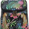 Backpack Handbags | Anuschka Anuschka Women'S Hand-Painted Genuine Leather Bucket Backpack - Crimson Garden