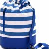 Backpack Handbags | Bag&Carry Large Canvas Beach Bag - Single Strap Bag With Waterproof Bottom - Drawstring Backpack For Beach And Travel