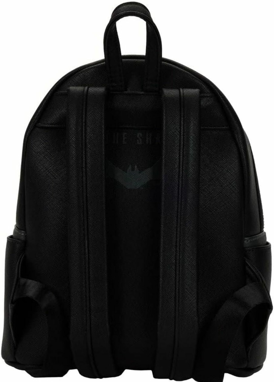 Backpack Handbags | Loungefly Loungefly Dc The Batman Cosplay Womens Double Strap Shoulder Bag Purse