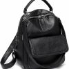 Backpack Handbags | Chase Chic Chase Chic Mini Backpack Purse,Chasechic Pu Leather Women Convertible Shoulder Bag 2 Ways